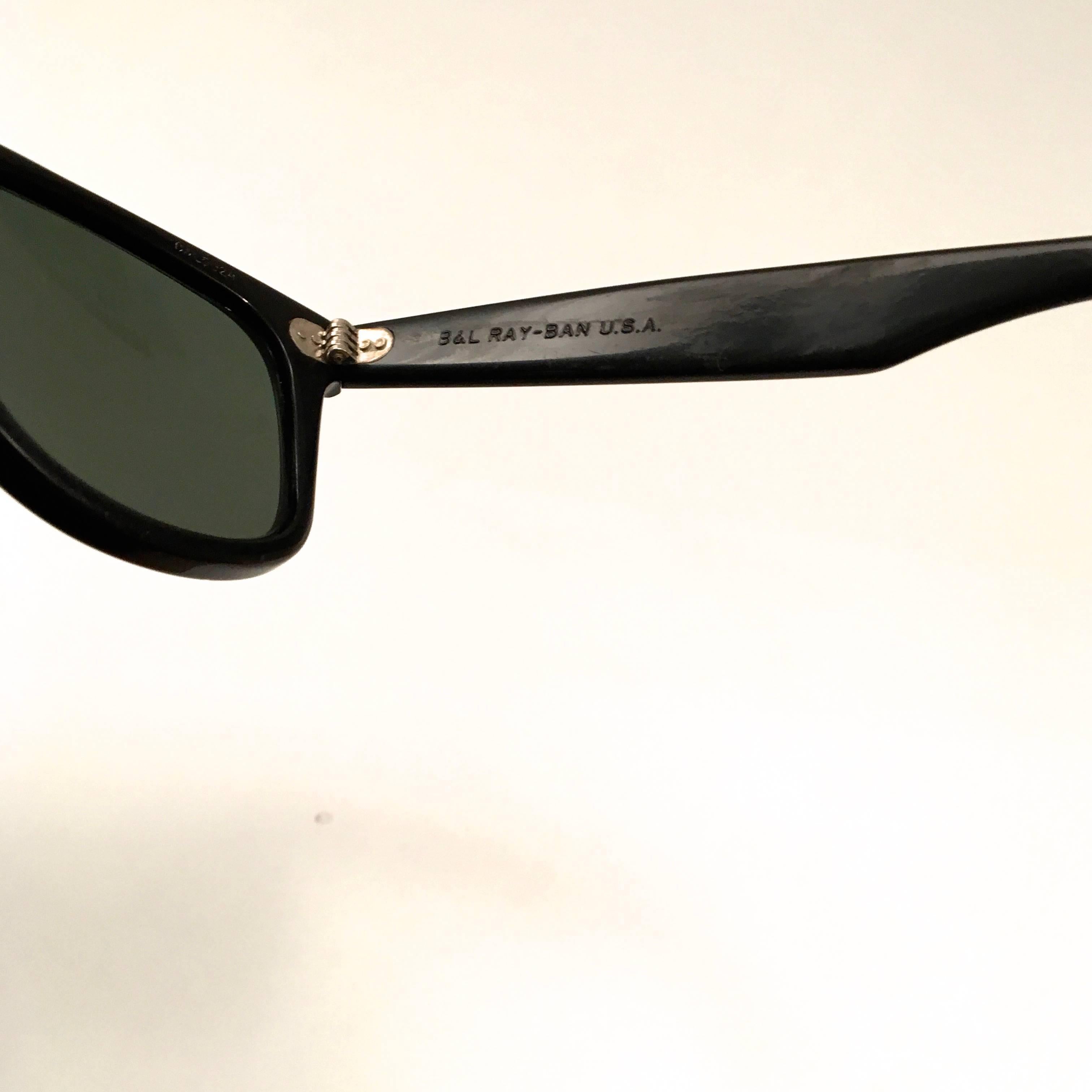 Ray Ban Wayfarer Sunglasses Early 1960s Extremely Rare For Sale 1