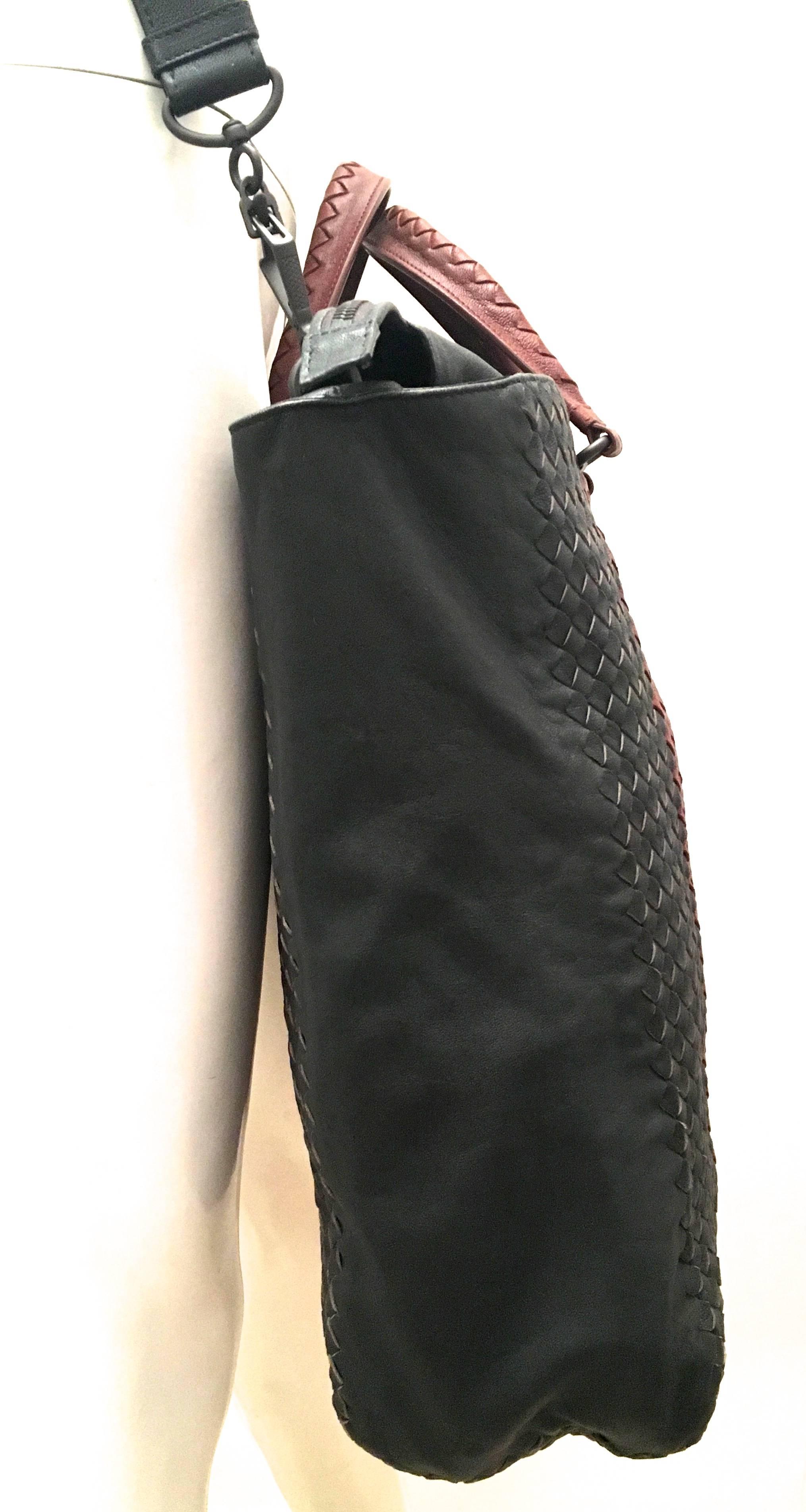 Black Bottega Veneta  Purse / Tote / Messenger Bag/Limited Edition For Sale