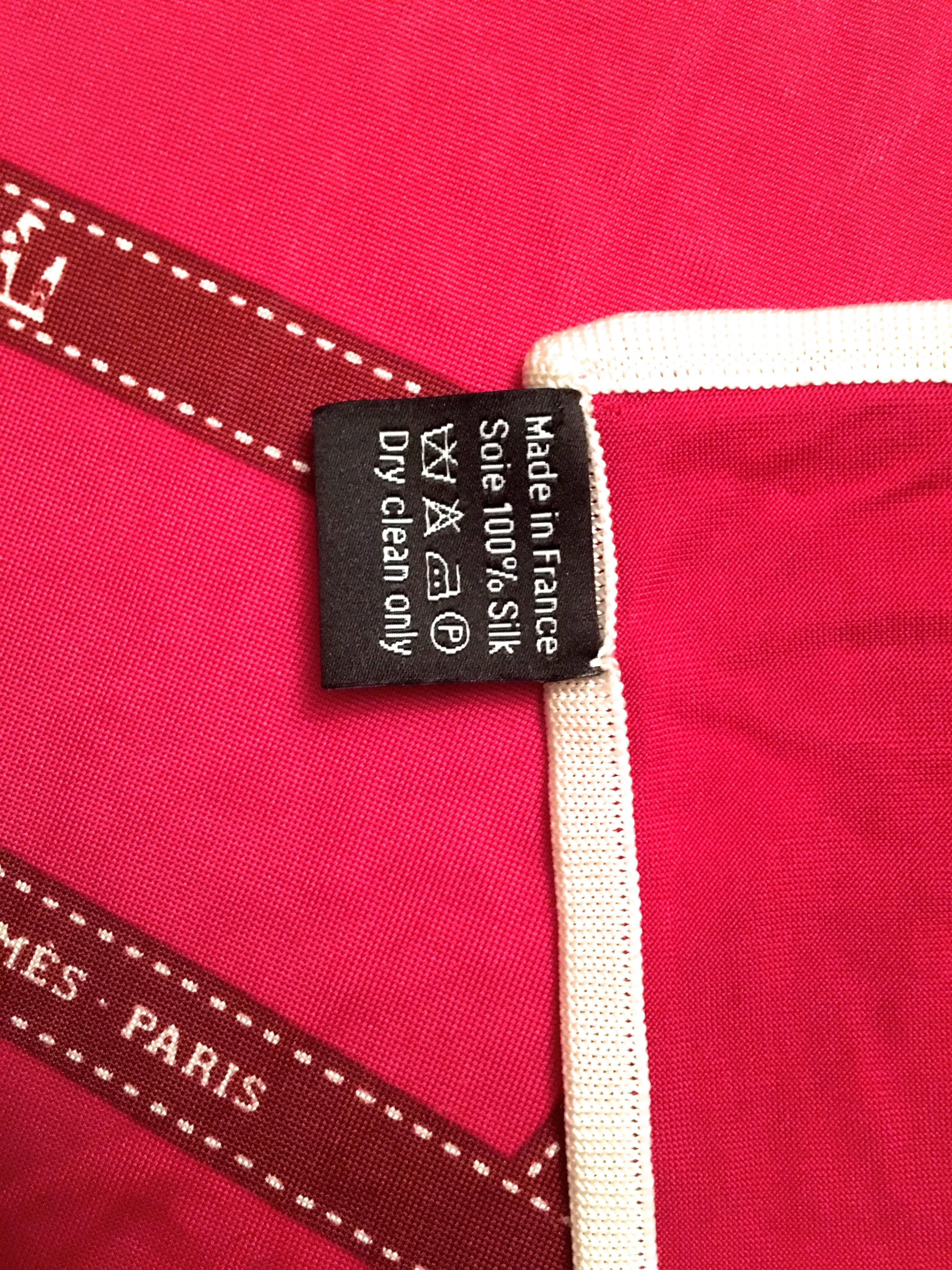 Women's or Men's Hermes Silk Jersey Shawl / Scarf For Sale