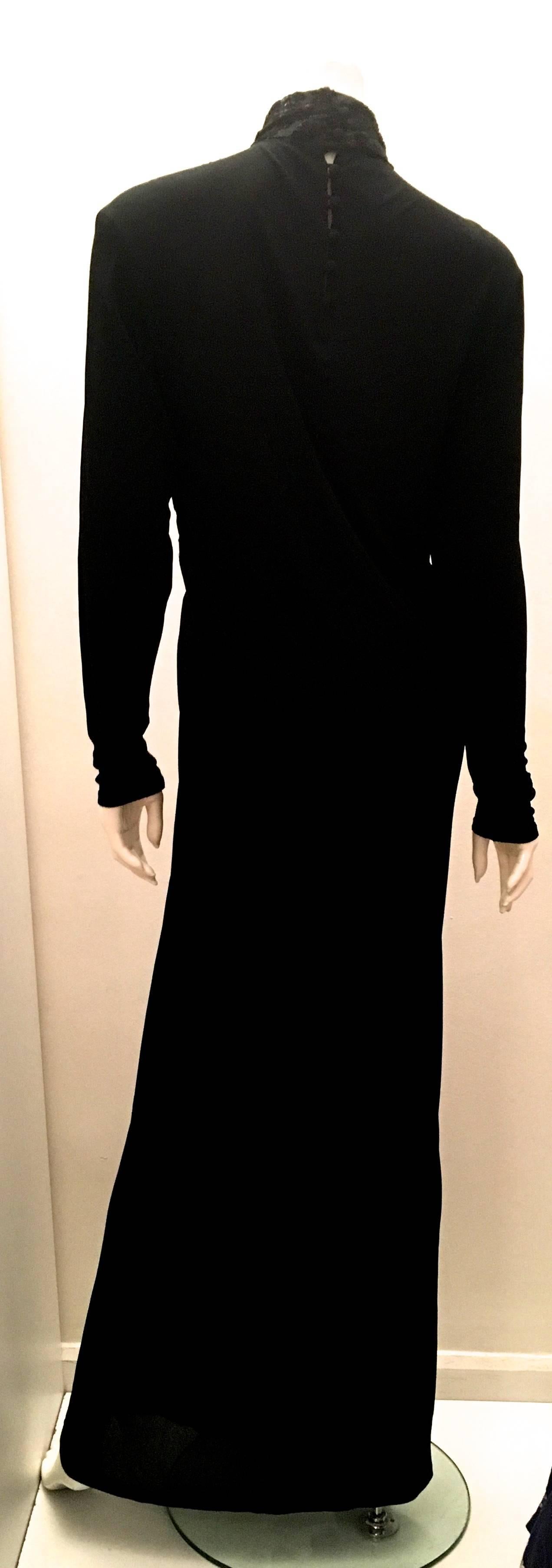 Rare 1970’s Ossie Clark Evening Gown In Excellent Condition For Sale In Boca Raton, FL