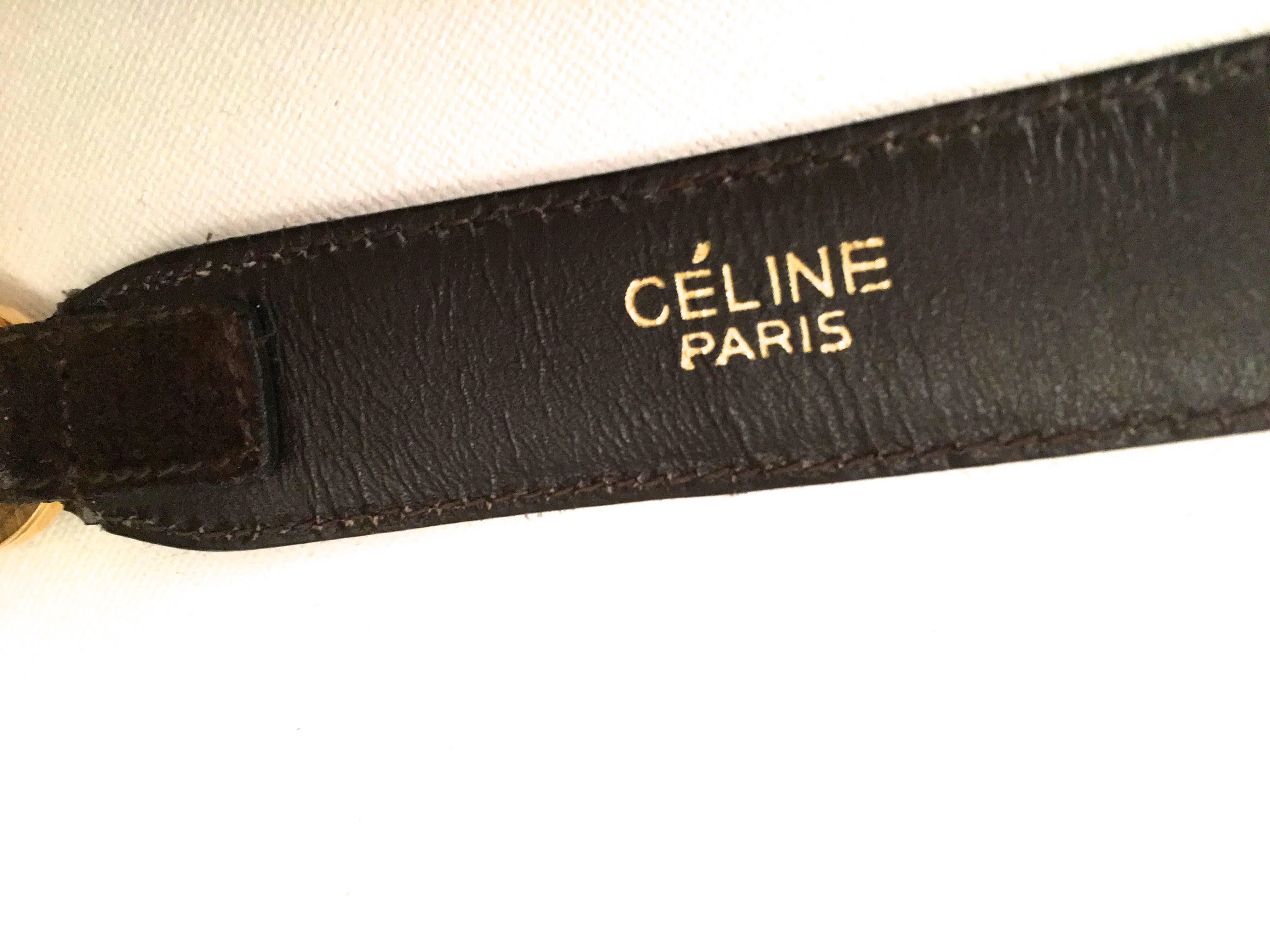 Celine Vintage Ladies Belt, 1970s  For Sale 3