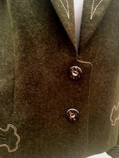 Austrian Wool Loden Coat Women's