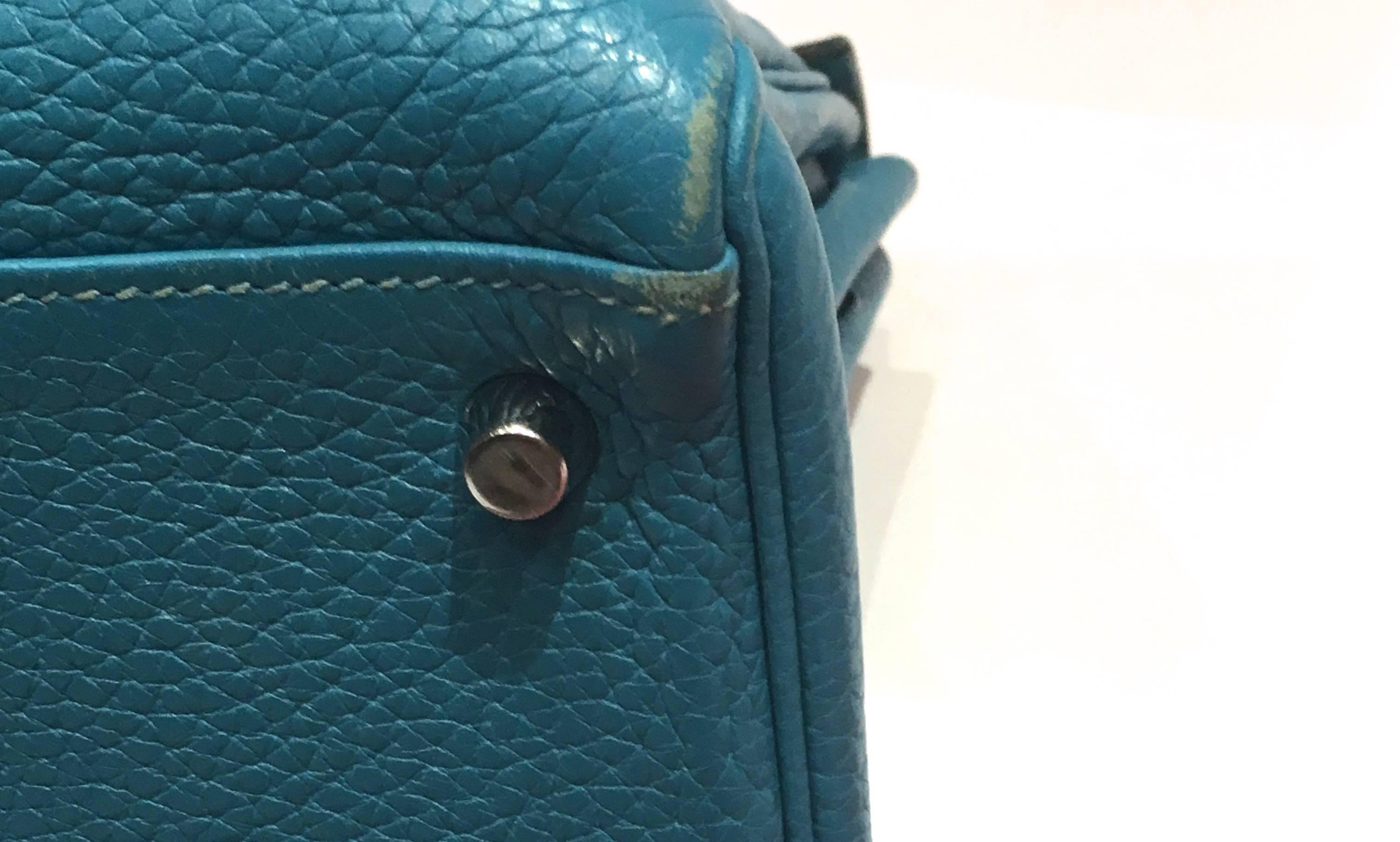 Hermes Kelly - 35 - Turquoise  4