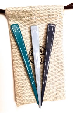 Hermes Lacquered Hair Ornaments