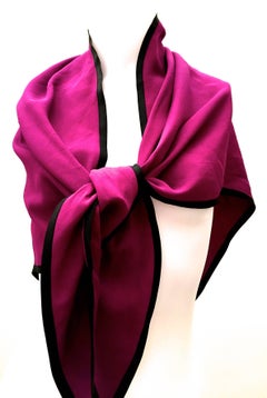 Yves Saint Laurent / YSL silk scarf / shawl vintage