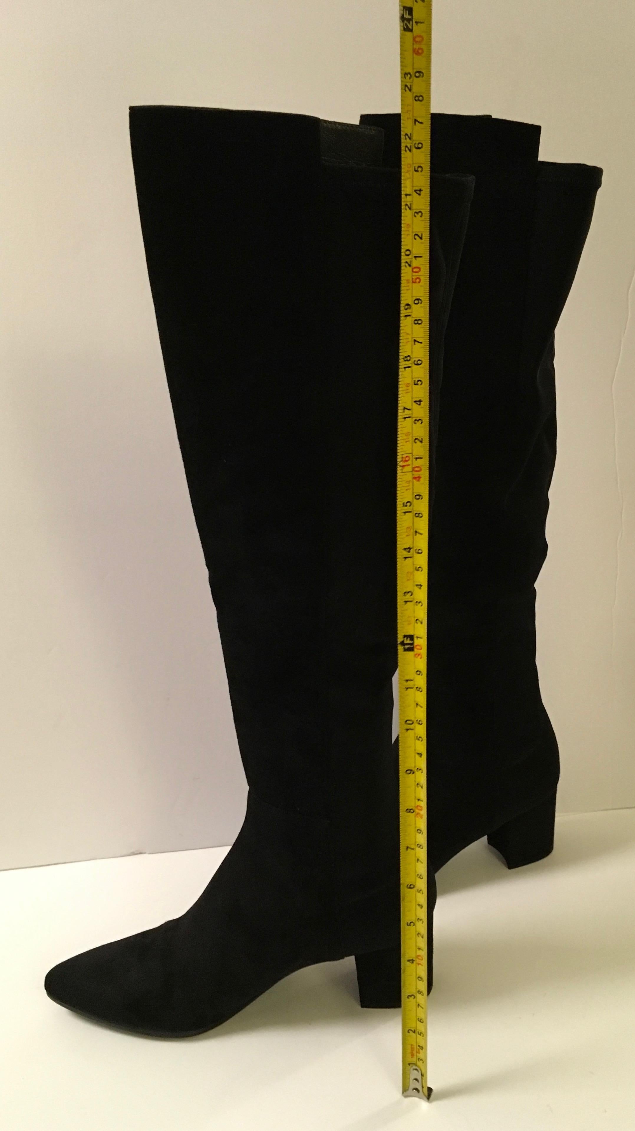 Women's Stuart Weitzman Black Suede Over-the-knee Boots For Sale