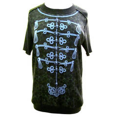 Louis Vuitton Sweater Short Sleeve / Top - Silk and Wool 5
