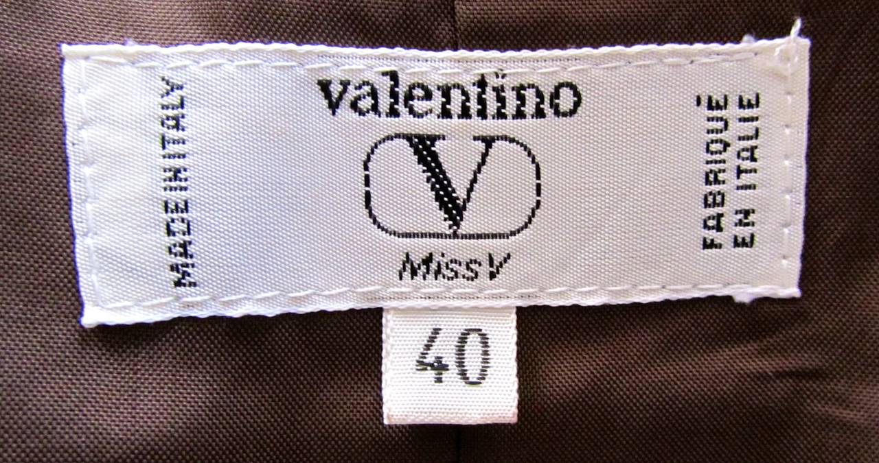 Valentino Double Breasted Jacket - Boucle Wool - Size 40 In Excellent Condition In Boca Raton, FL