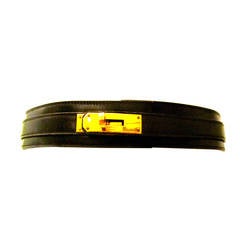 Hermes Kelly Belt - Adjustable 60 - 65 - Brown 8