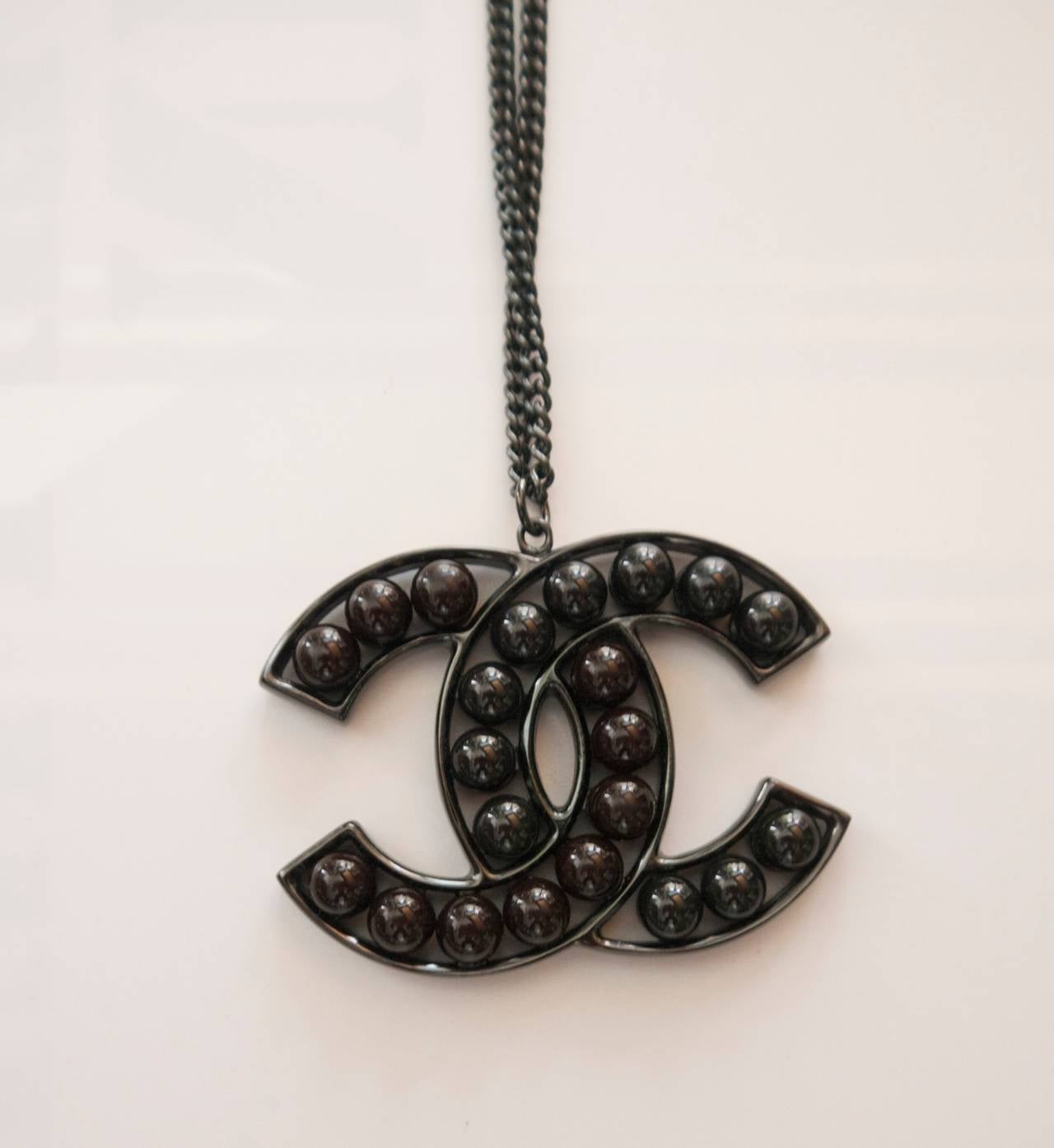 Chanel Necklace - Large Logo CC - New Collection 1