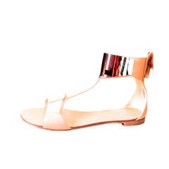 Giuseppe Zanotti Mirrored Gladiator Sandals - Size 37.5 4