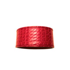 New Hermes Alligator Bracelet - Fuchsia