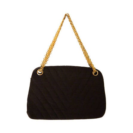 Vintage Chanel Bag 1950 s Rare Very Early Example of 2.55 Chain