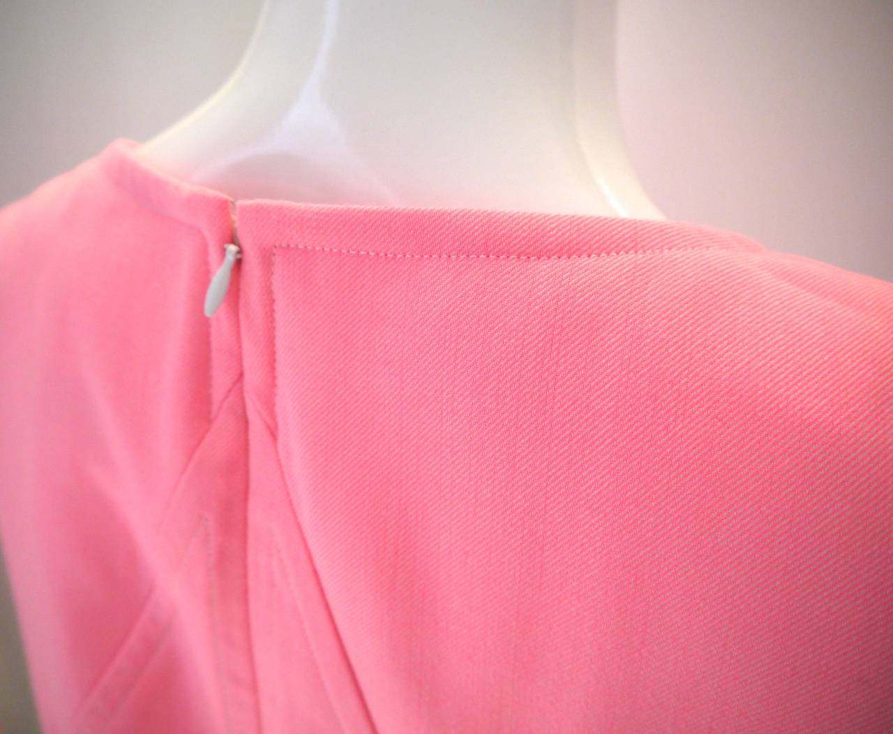 New Courreges Pink Dress - Size 40 For Sale 2