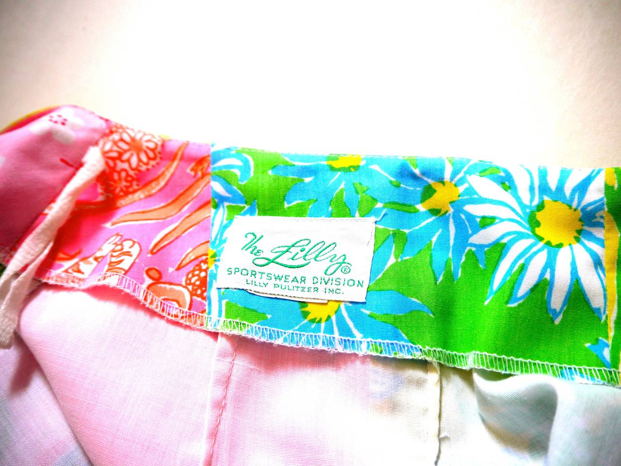 Rare Vintage Lilly Pulitzer Skirt - 'The Lilly' - 1960's 1