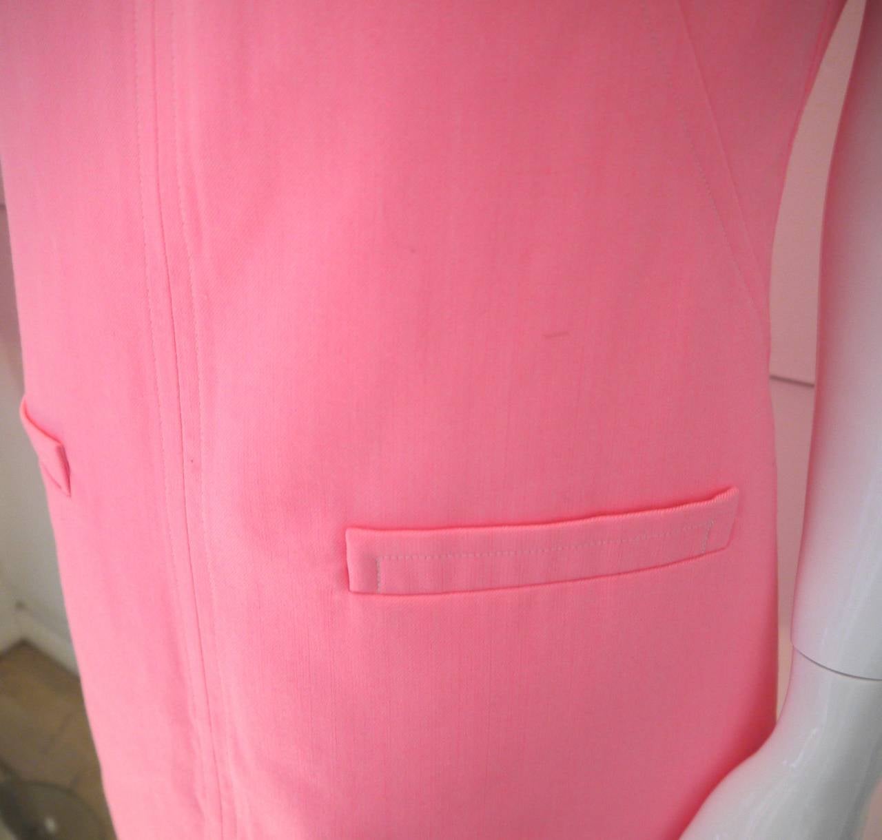 New Courreges Pink Dress - Size 40 For Sale 1