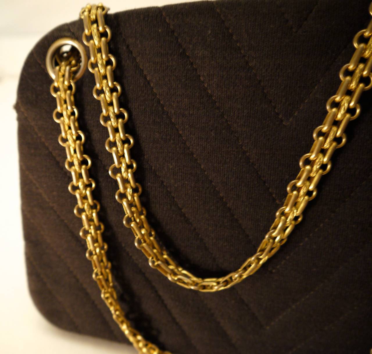 Vintage Chanel Bag - 1950's - Rare Very Early Example of 2.55 Chain