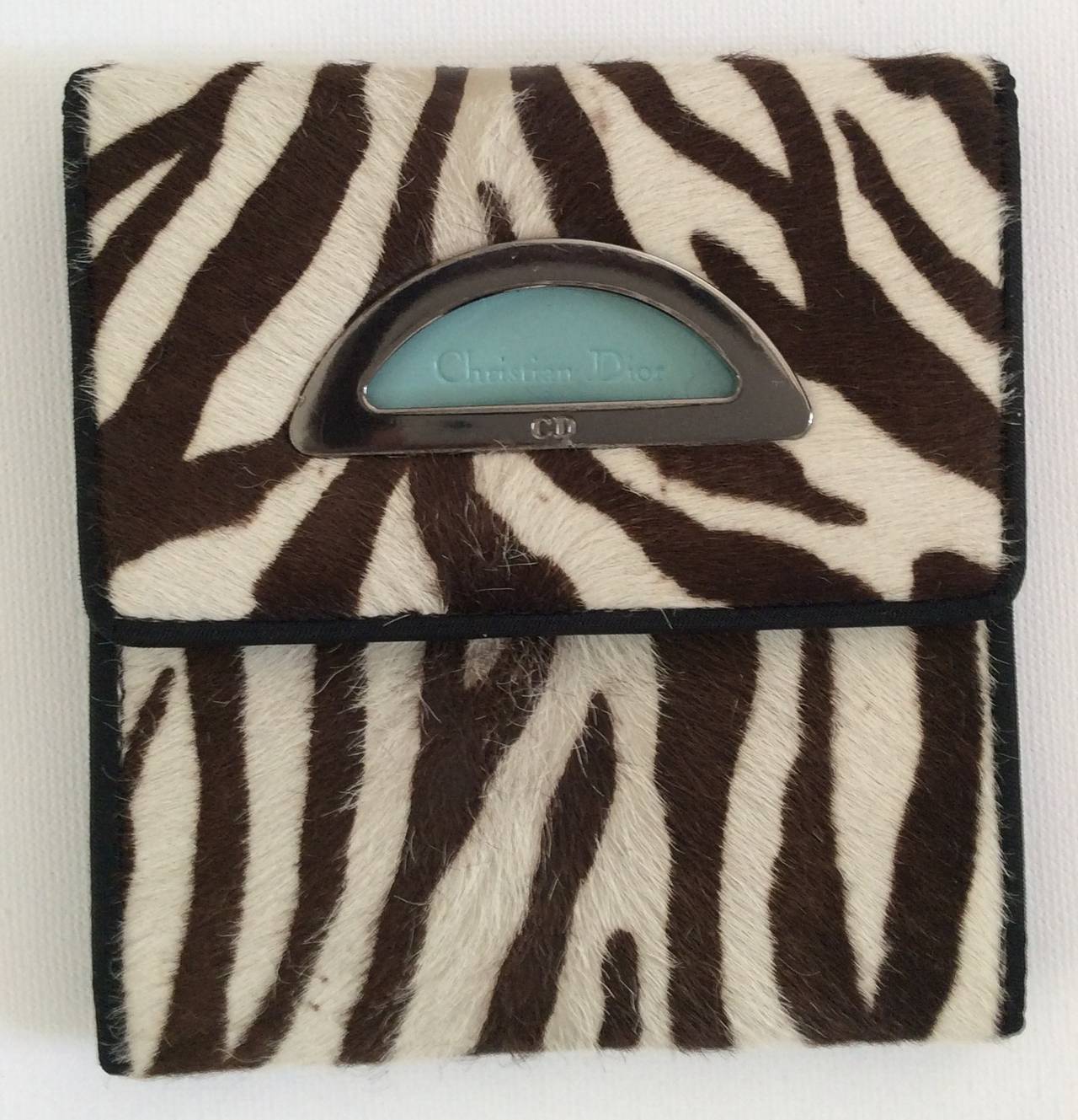 zebra print purse