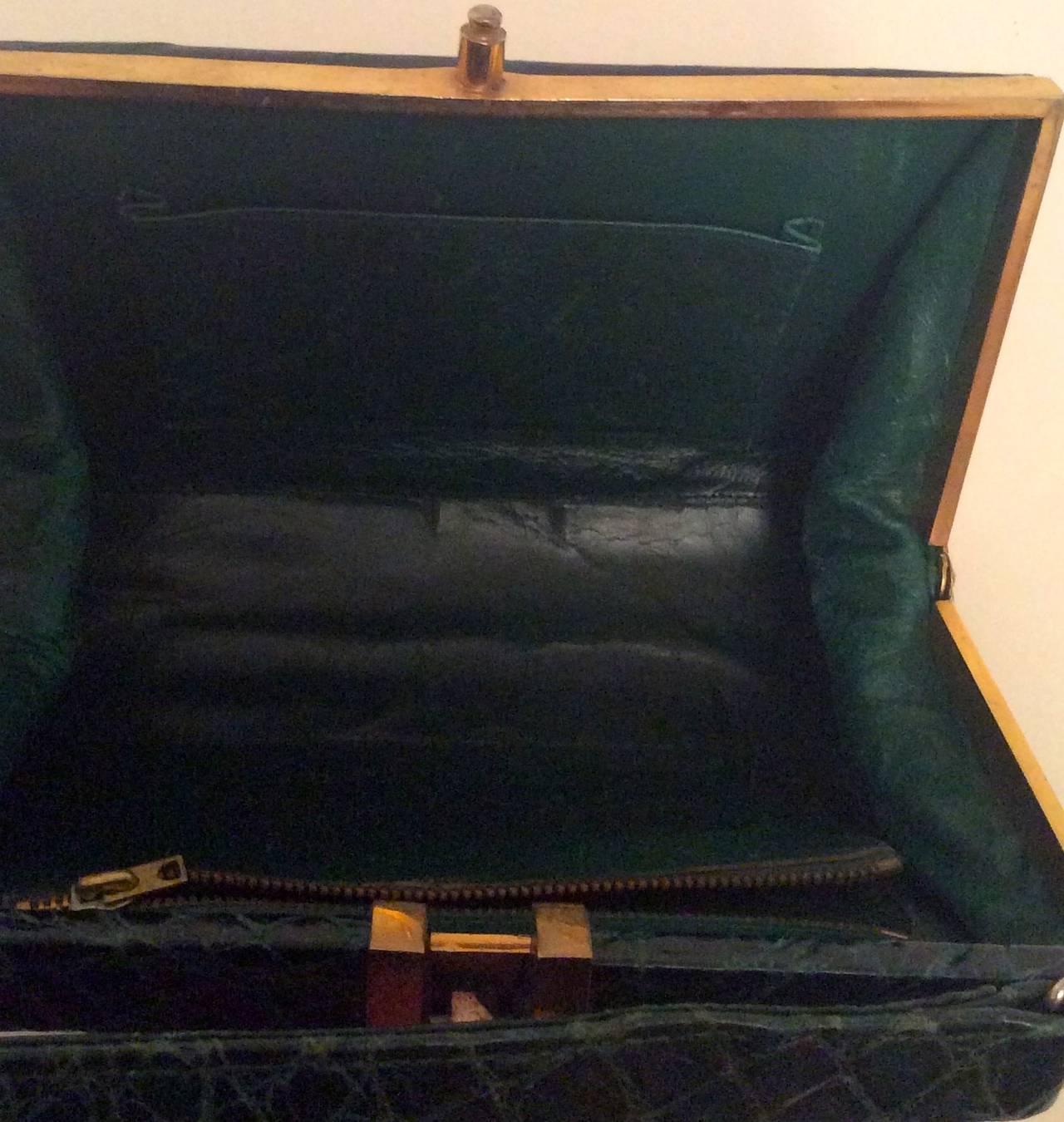 vintage alligator purse