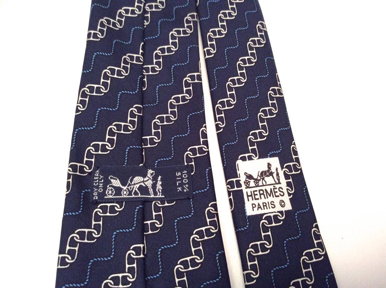 Hermes Silk Necktie 1