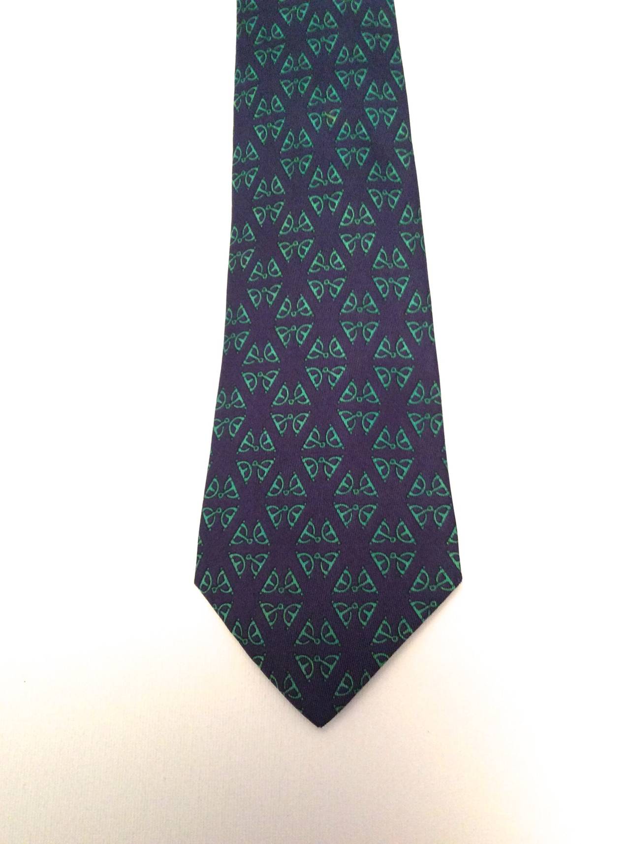 Hermes Silk Necktie 3