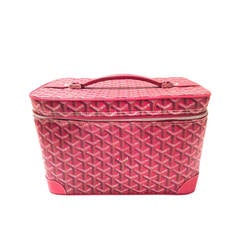Cloth 48h bag Goyard Pink in Cloth - 12525160