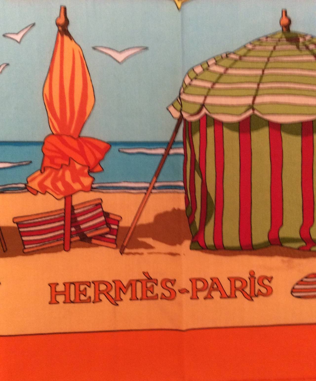 hermes cotton scarf