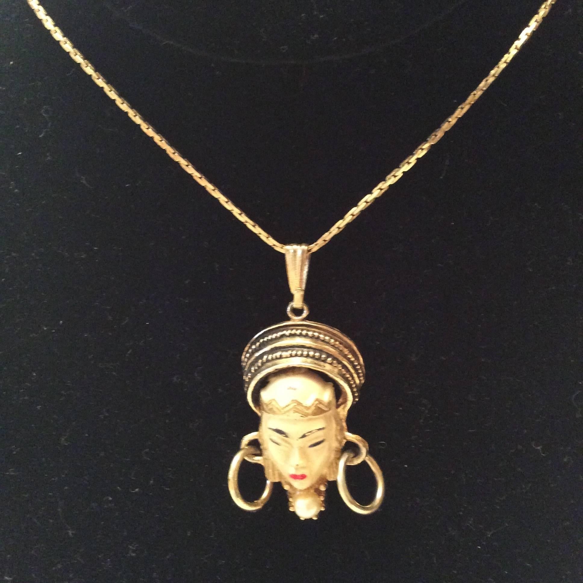 asian gold necklace