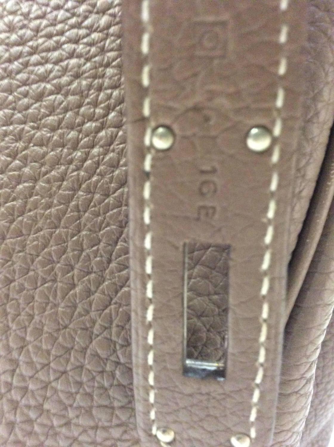 hermes birkin bag 35 iris clemence leather silver hardware  