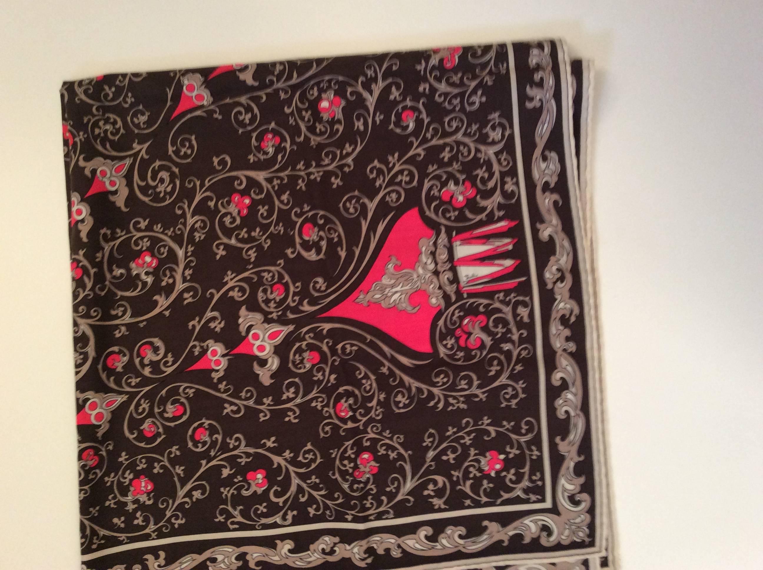 Vintage Emilio Pucci Scarf - Wool - 1960's For Sale 1