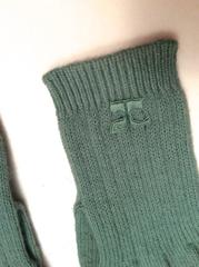 Rare 1970's Courreges Glove and Scarf Set - Wool