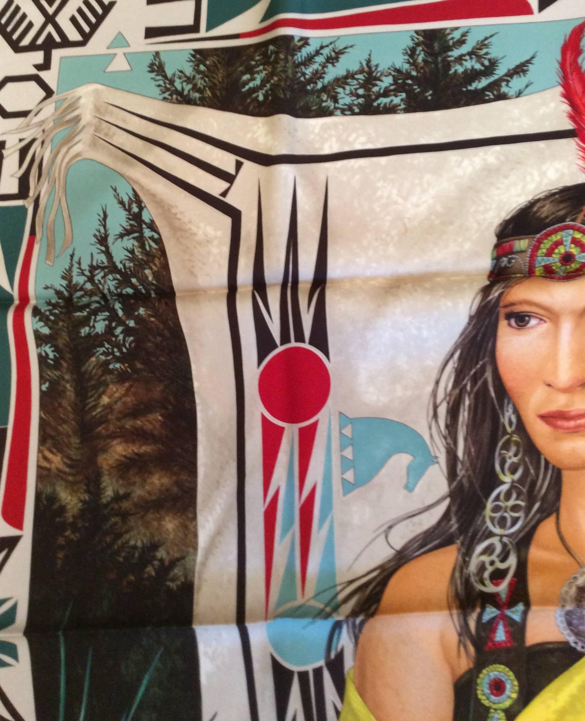 native american scarf