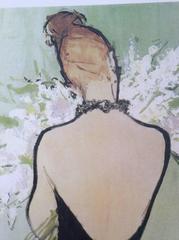 Christian Dior Vintage Ad Print - 1940's