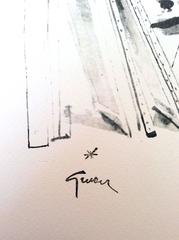 Vintage Nina Ricci Ad Print - 1960's - Rare