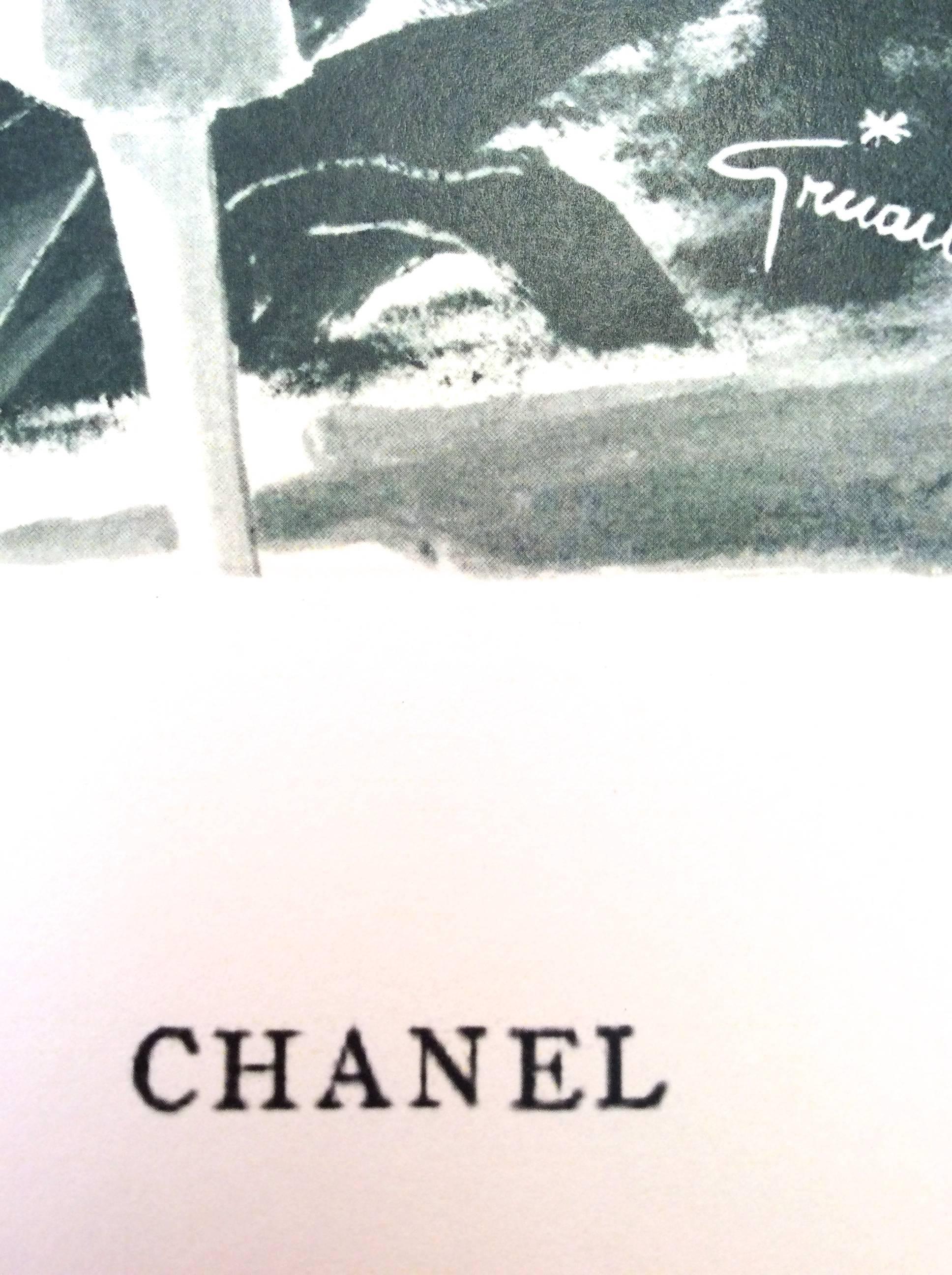 Gray  Chanel Vintage Ad Print - 1930's Rare For Sale