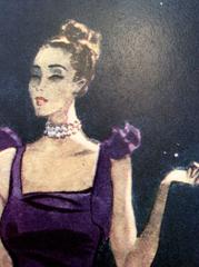 Christian Dior - Vintage Ad Print - Late 1940's