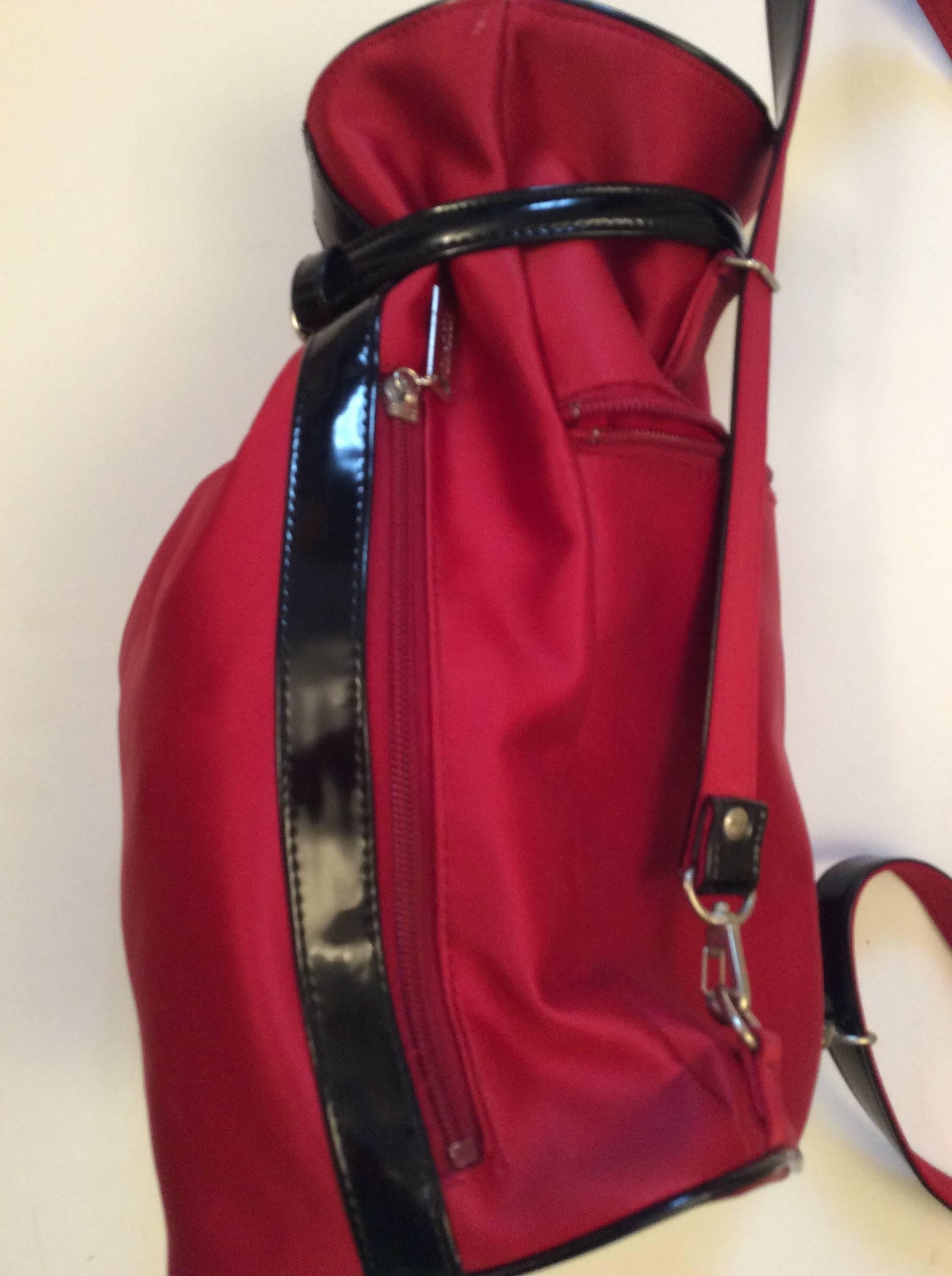 New Moschino Cheap and Chic Backpack / Purse In Excellent Condition For Sale In Boca Raton, FL