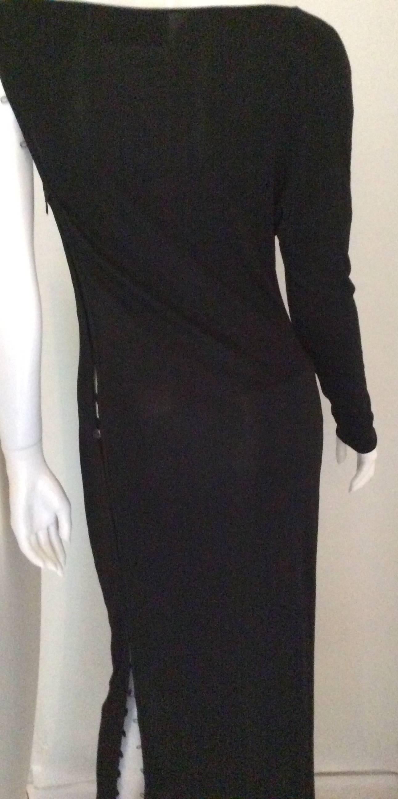 Gianfranco Ferre Long Evening Dress / Gown - Couture In Excellent Condition For Sale In Boca Raton, FL