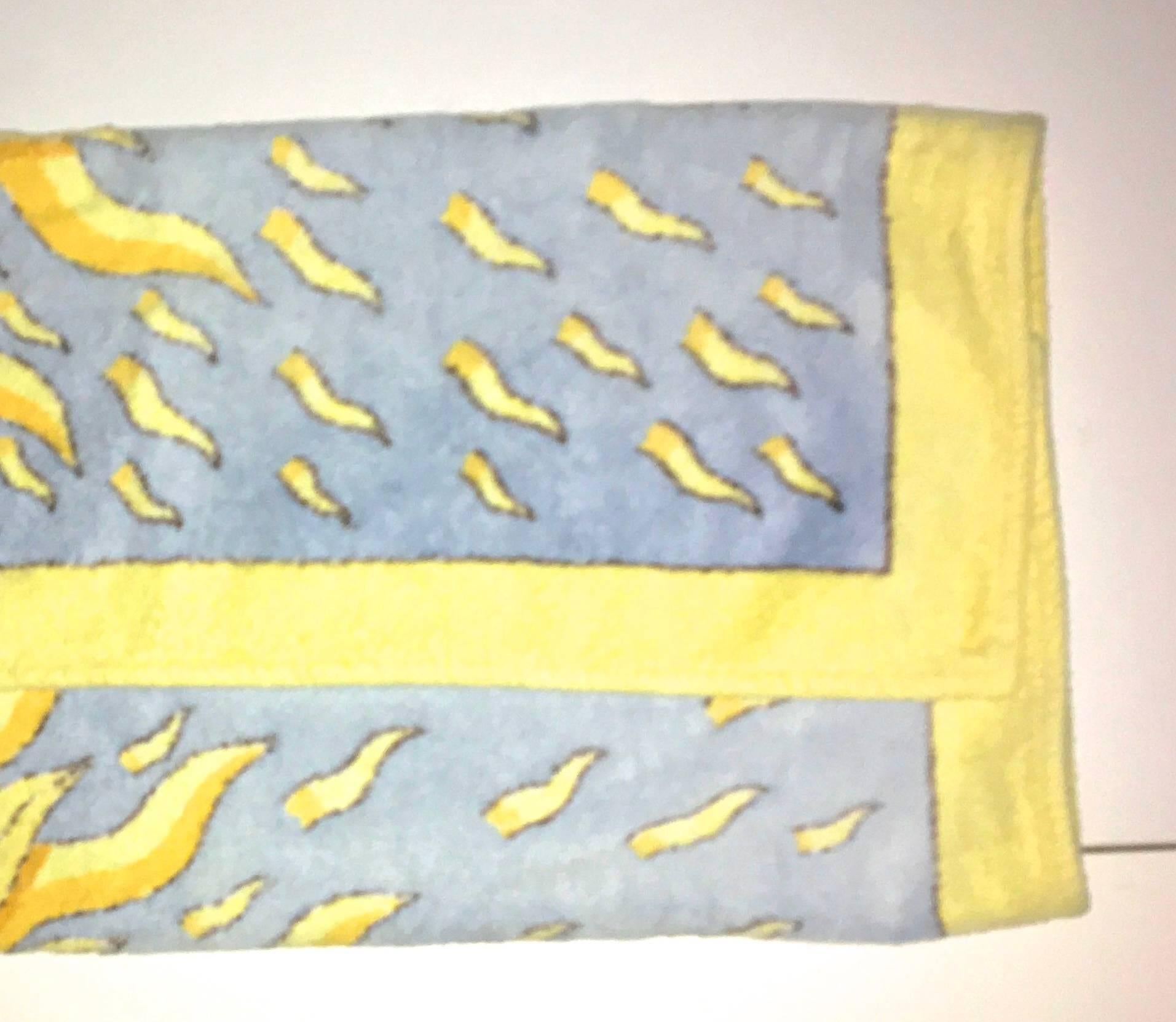 Women's or Men's Hermes Beach Towel - 100% Cotton For Sale