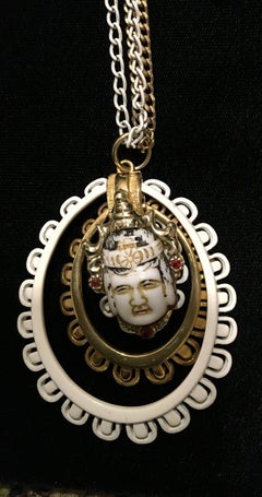 Selro Vintage Buddha Necklace