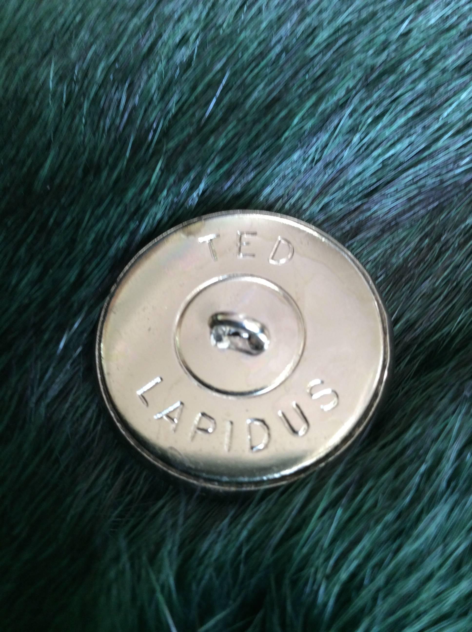 Women's Ted Lapidus Green Mink Fur Coat