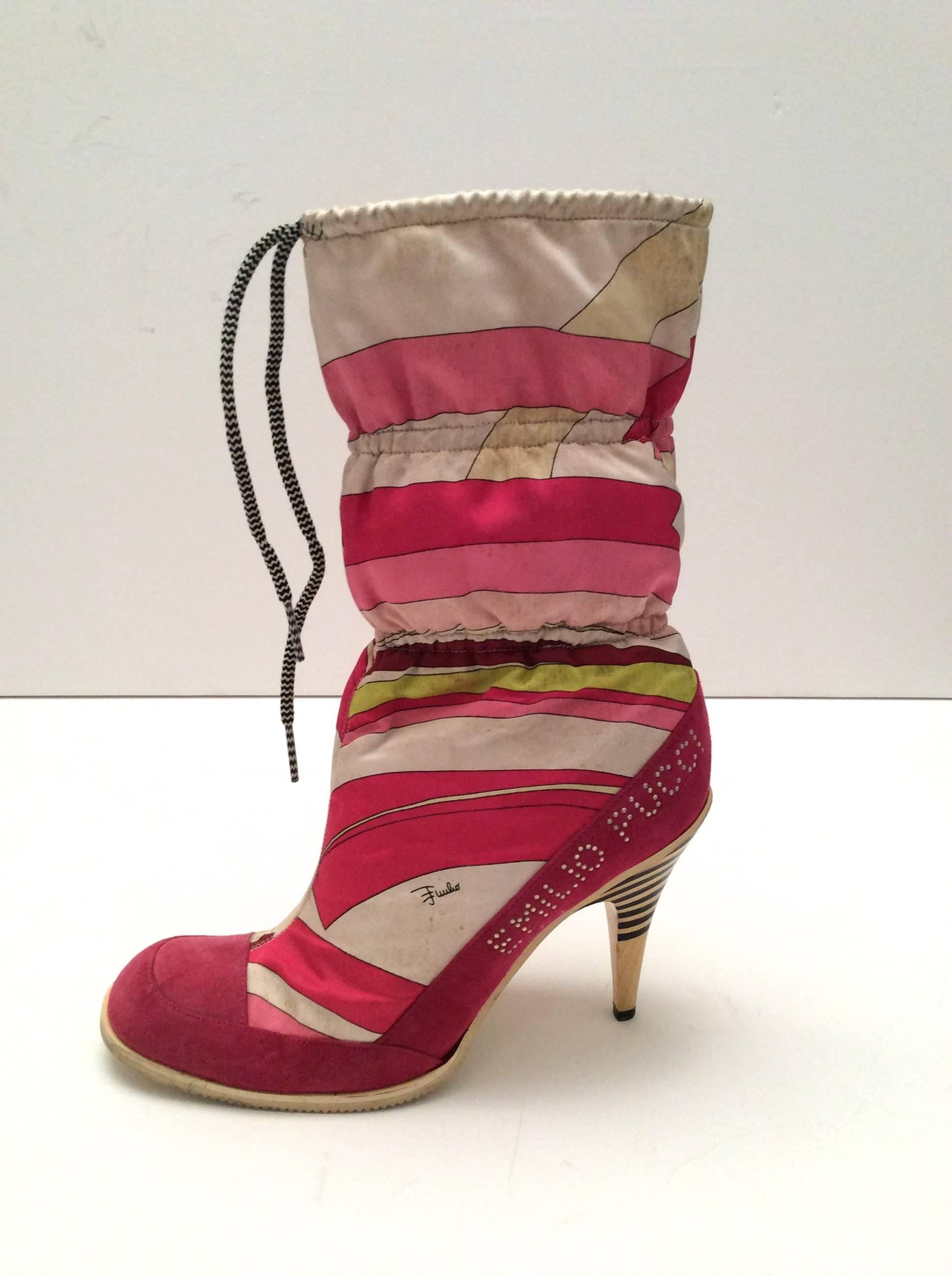 Emilio Pucci Vintage Boots - Size 38 1