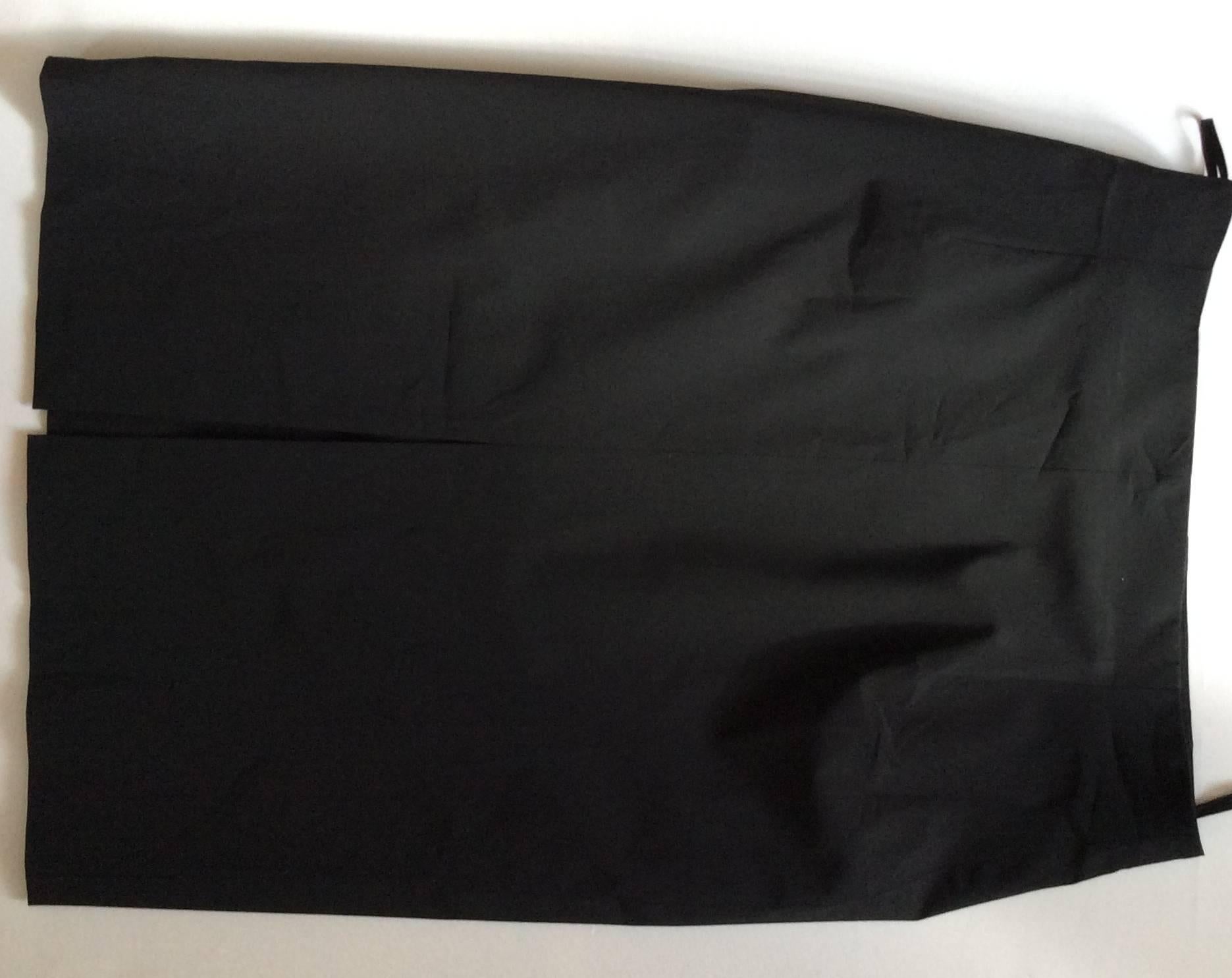 New Black Wolford Size 36 or 42 Skirt In New Condition For Sale In Boca Raton, FL