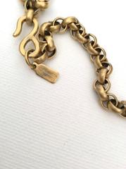 Kenneth J Lane (KJL) Orange Necklace with Matching Earrings