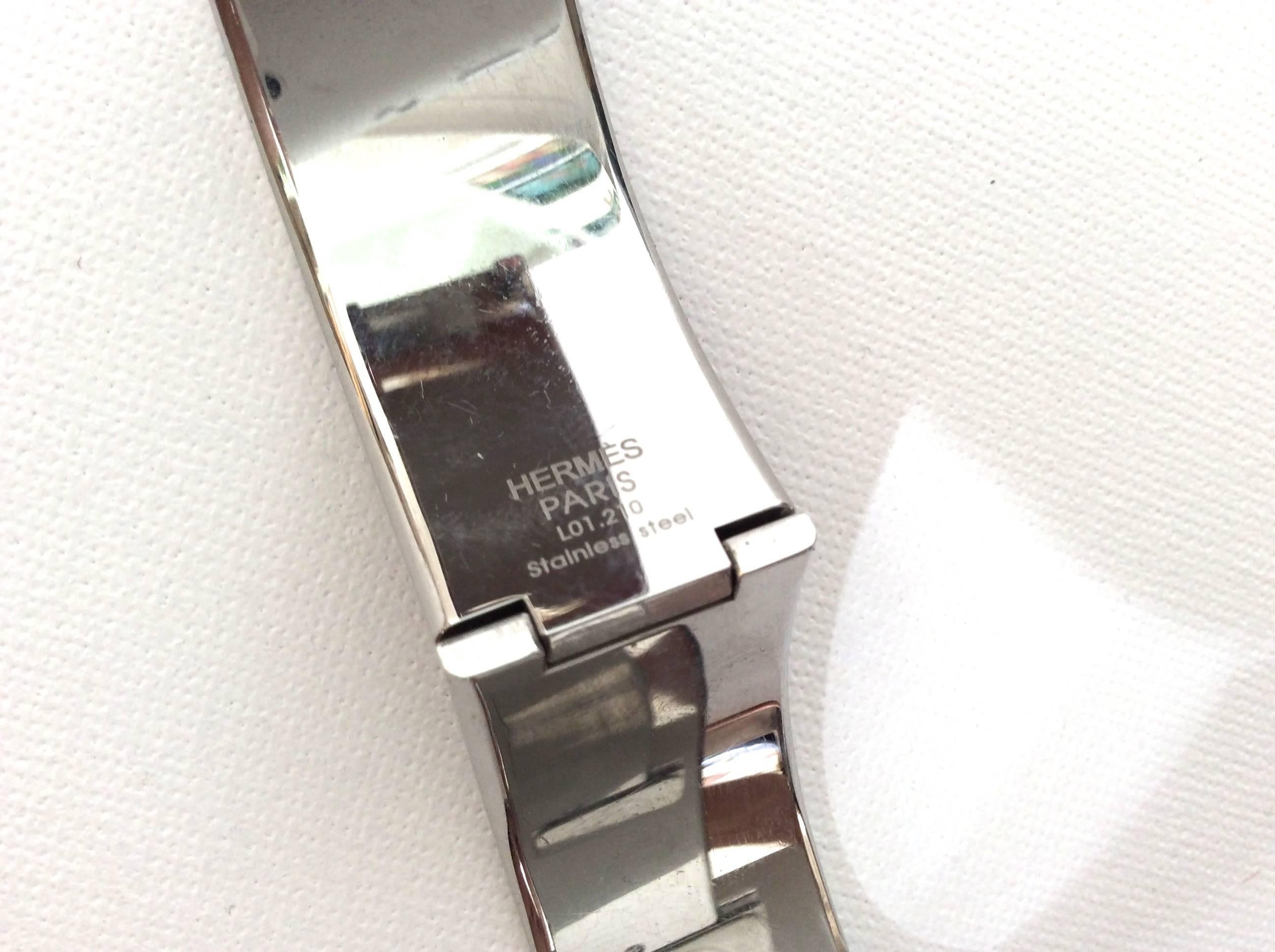 Hermes Watch Enamel Click Clack Style  6