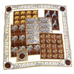 Cartier Foulard en soie vintage 2000