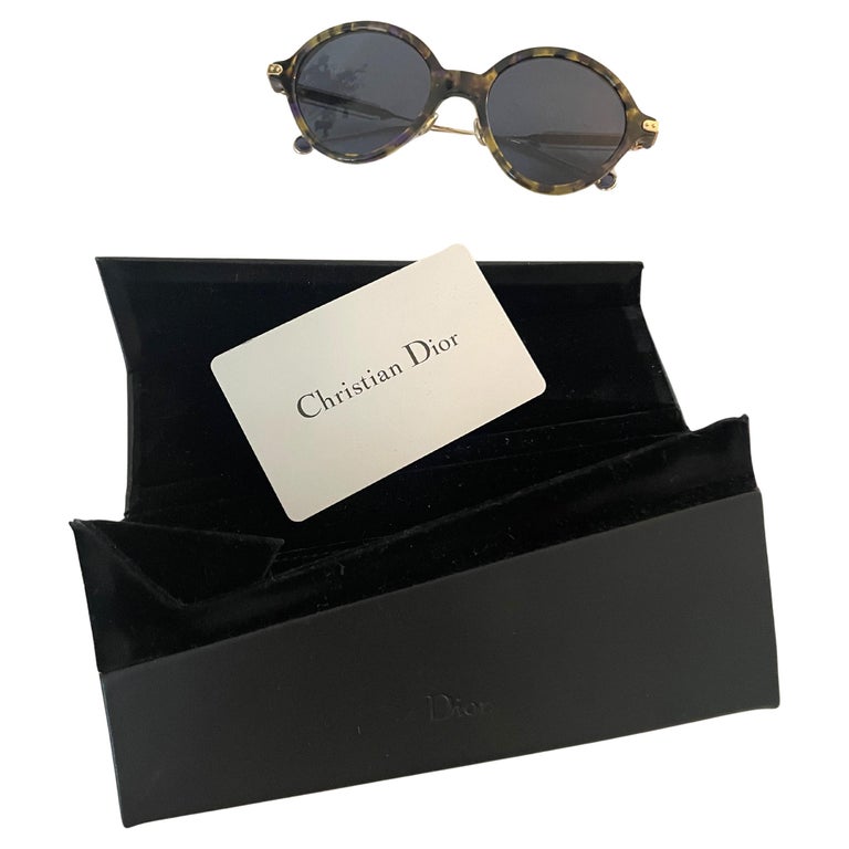 Christian Dior Round Sunglasses Dior Umbrage 52mm at 1stDibs