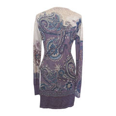 Etro Paisley Sweater Dress