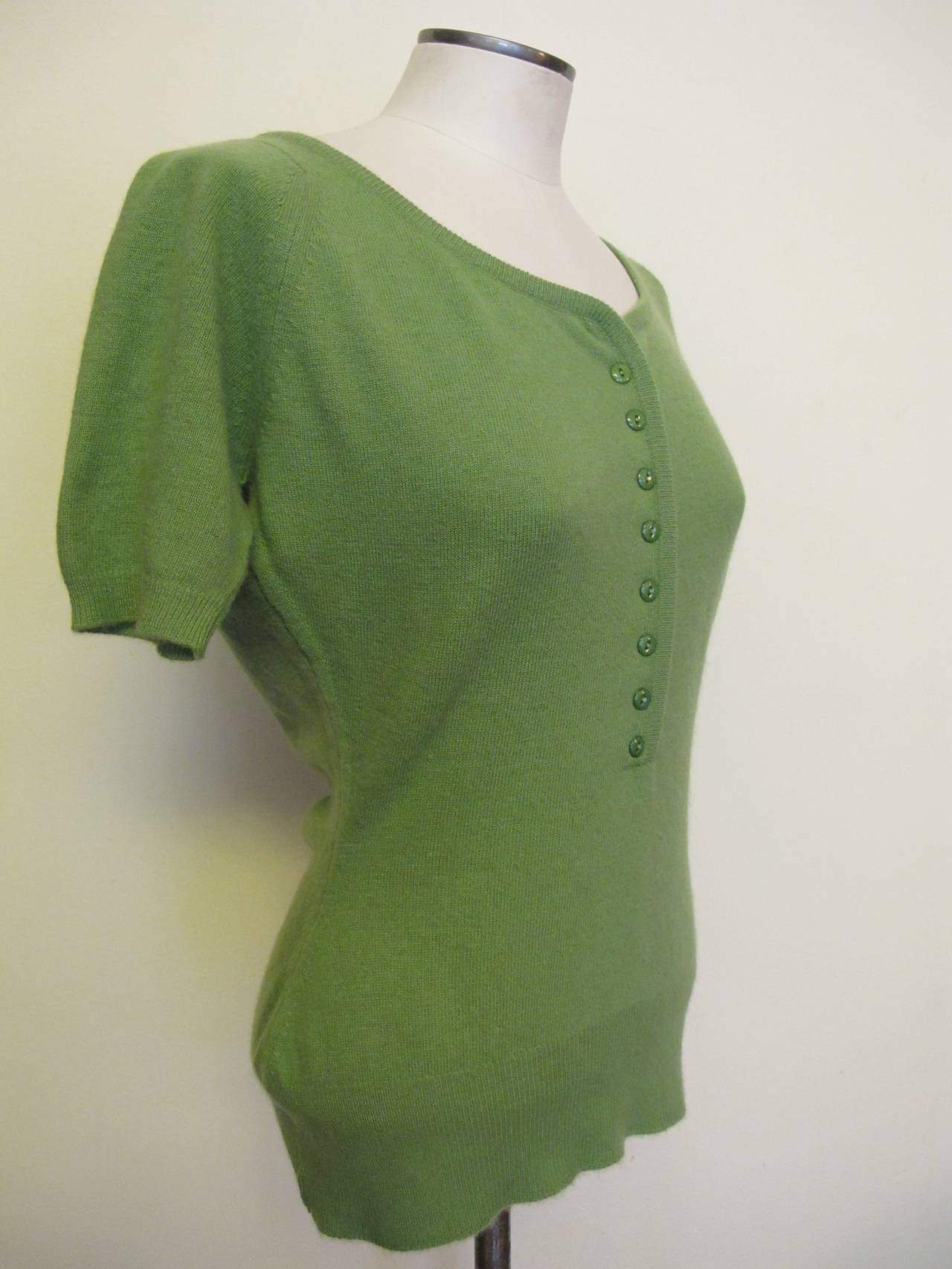 New Christian Dior Lyle and Scott 1954 Cashmere Sweater In New Condition In San Francisco, CA