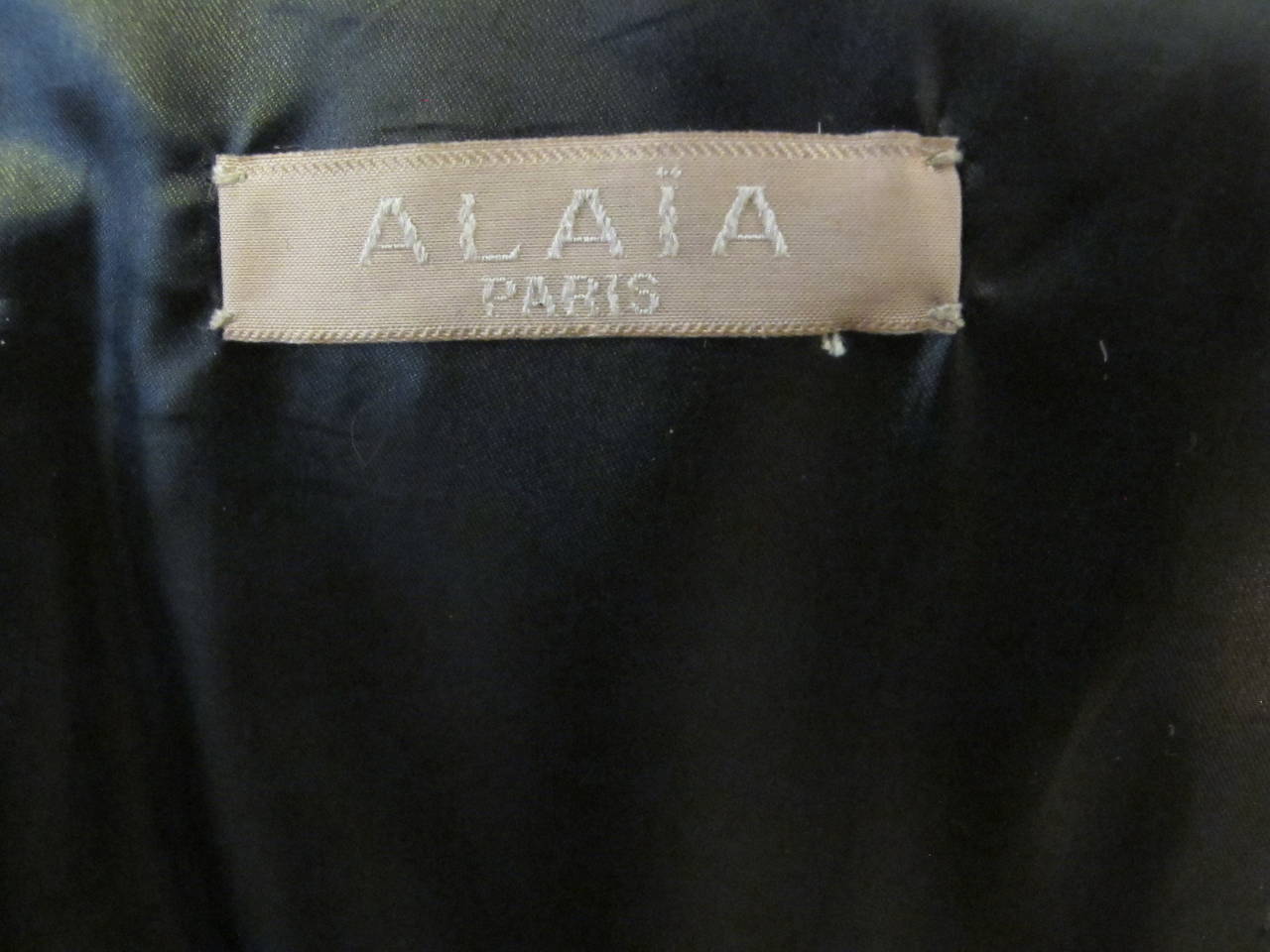 Alaia Luscious Zebra Skirt For Sale 5